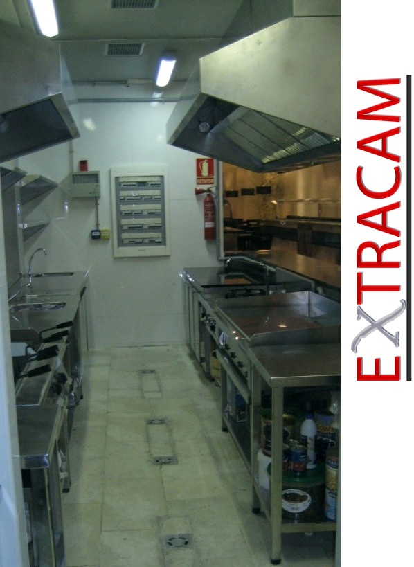 extraccion de humos en cocinas industriales