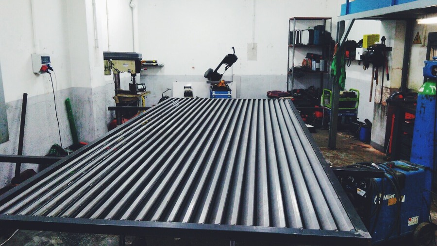 Fabricación de valla.