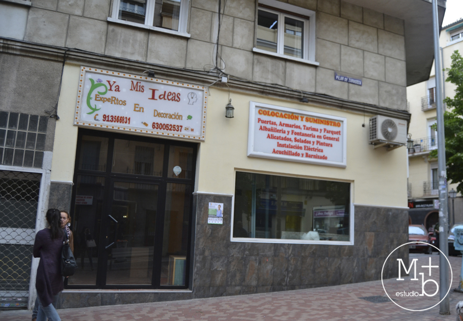 Fachada antes de  la actuación