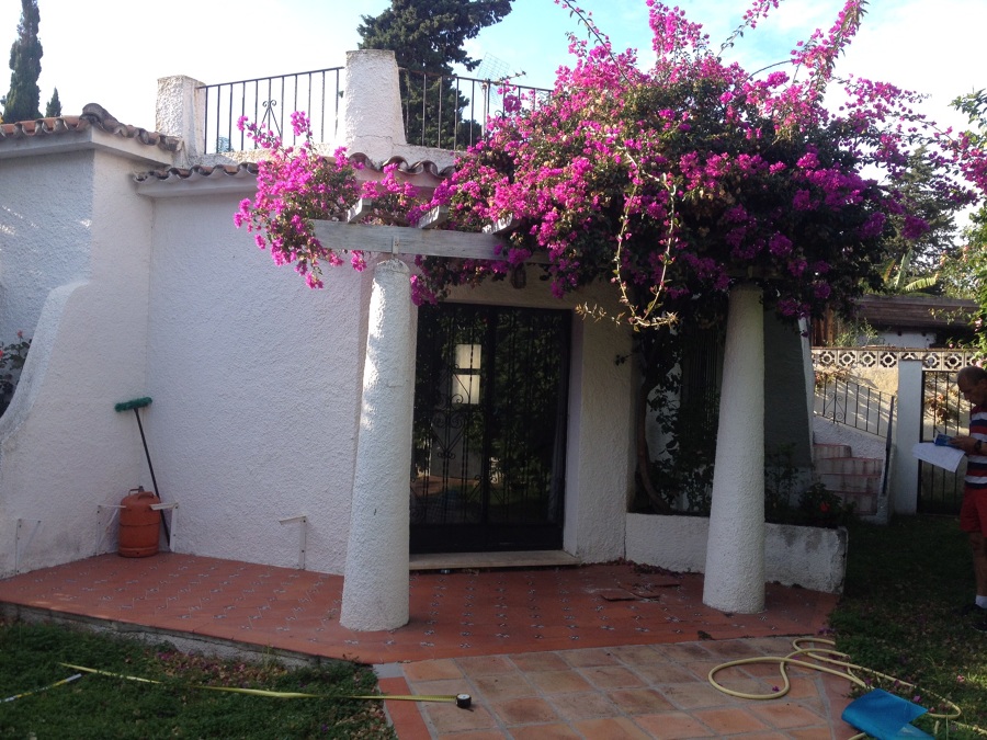 Fachada antes de la reforma.