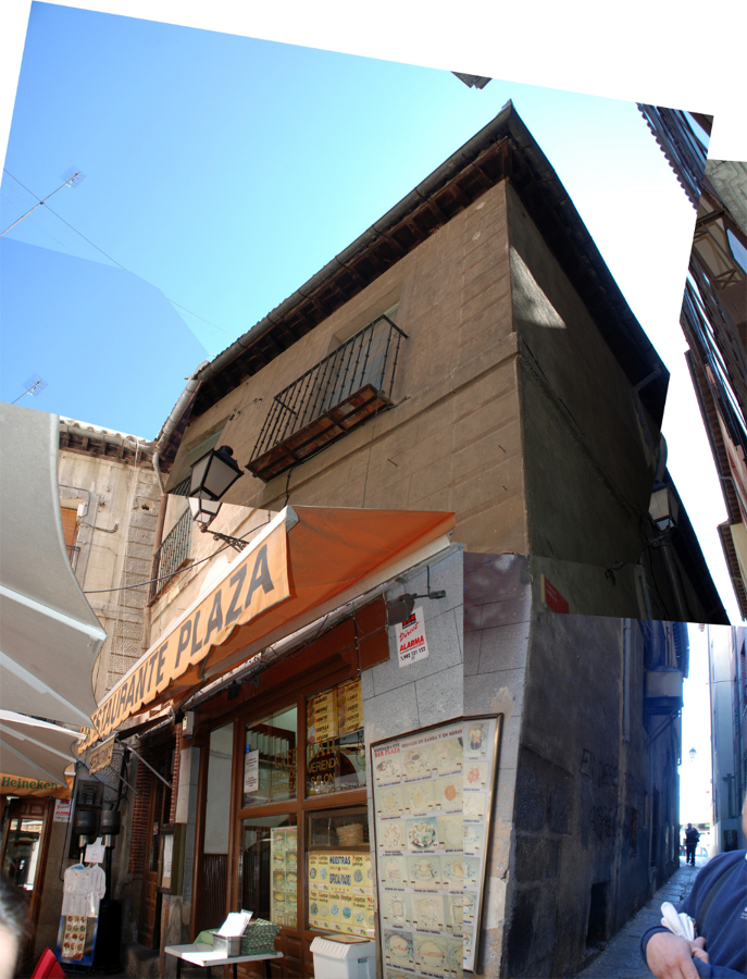 Fachada antes de la rehabilitación