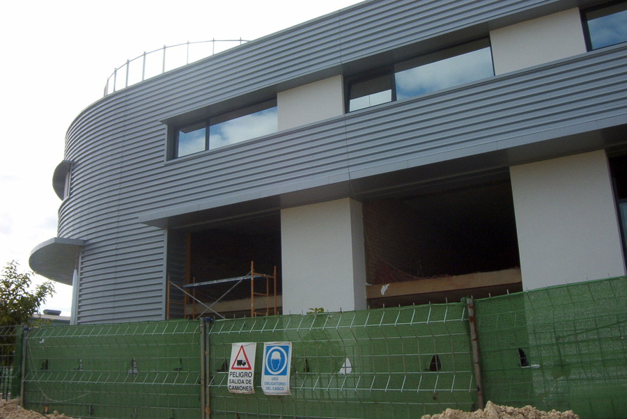 Fachada arquitectonica curva