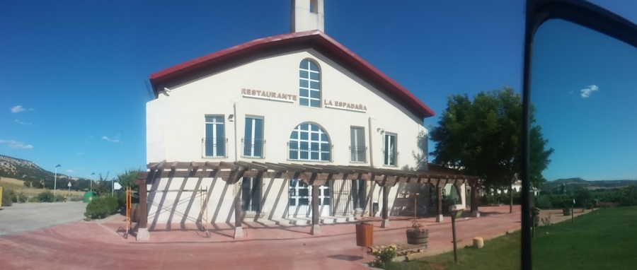 Fachada con estructura