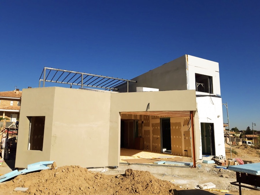 Fachada de la vivienda