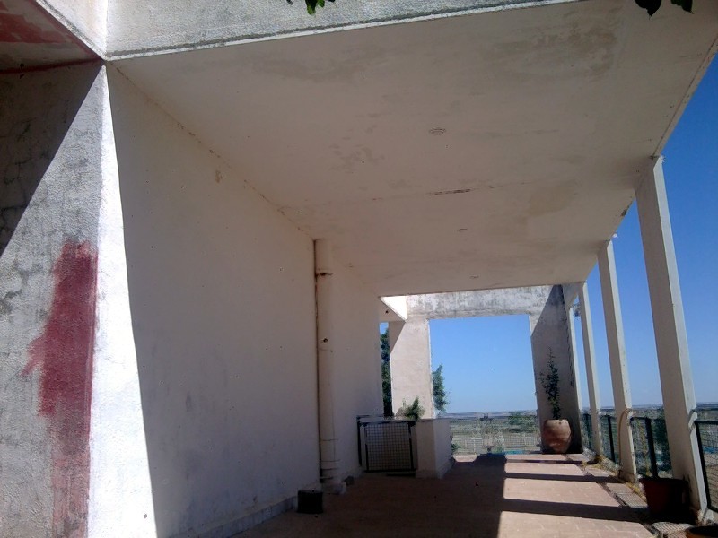 Fachada del cortijo (antes) 