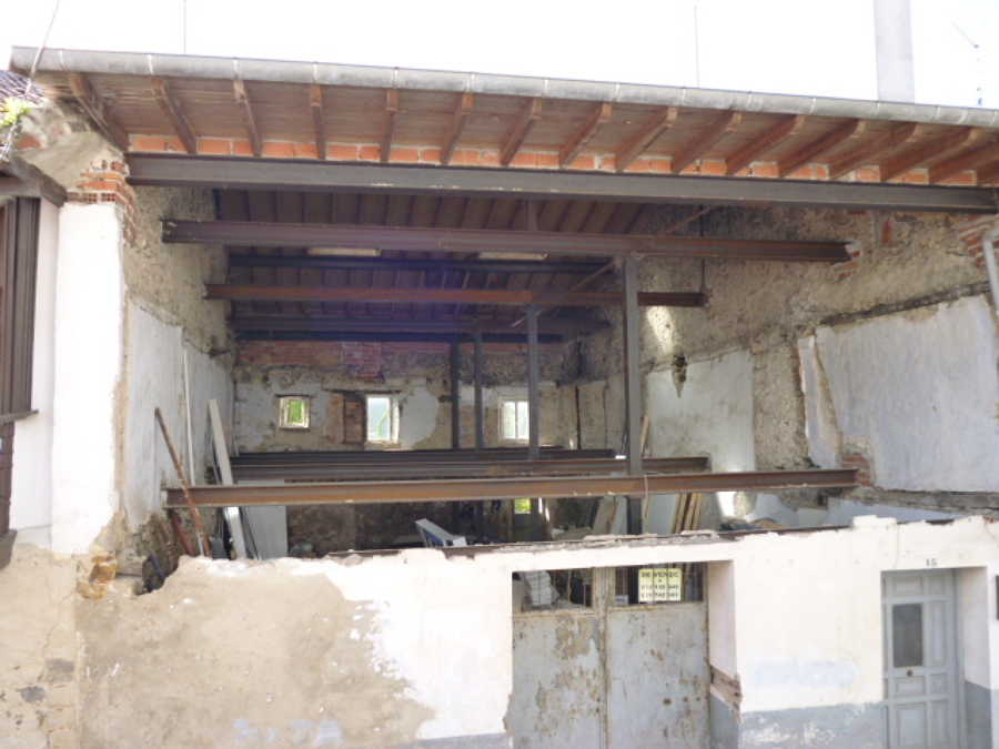 Fachada delantera antes de la reforma