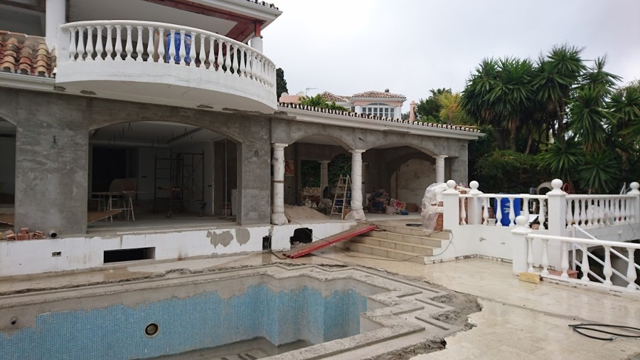 Fachada - en ejecución