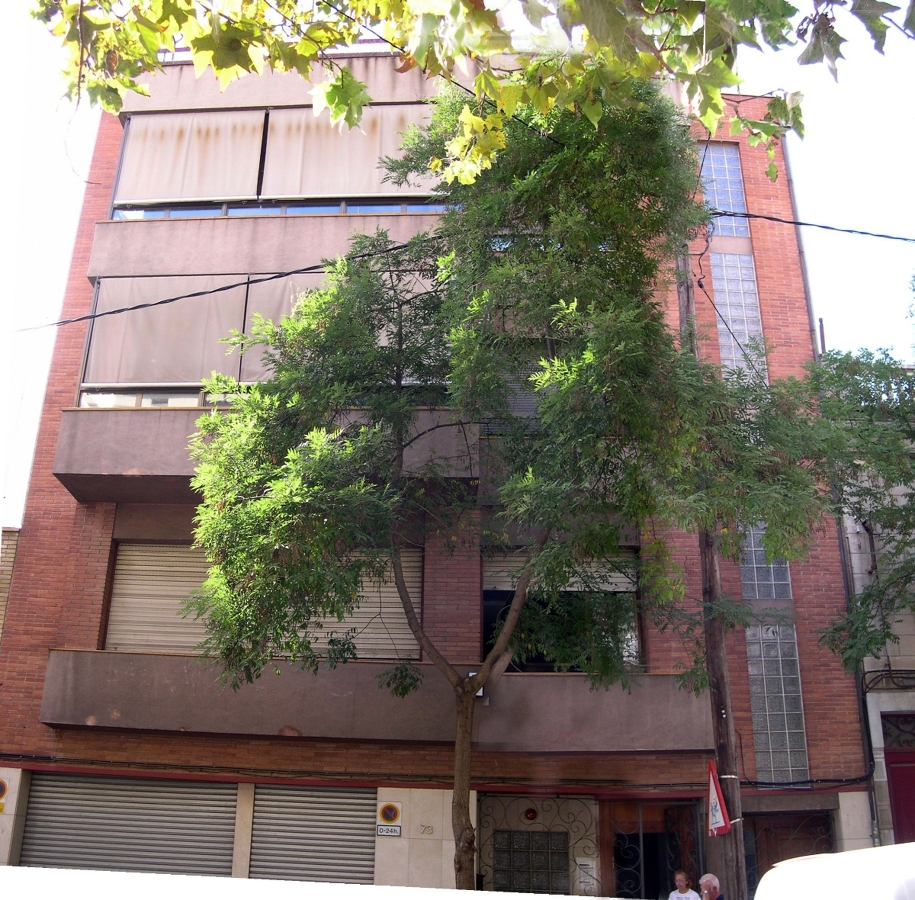 Fachada exterior Existente