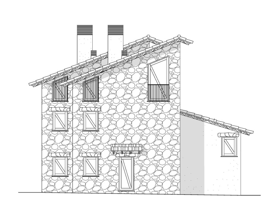 FACHADA LATERAL DERECHO