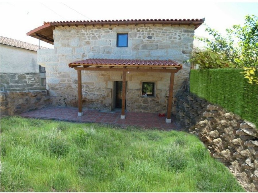 Fachada lateral terminada