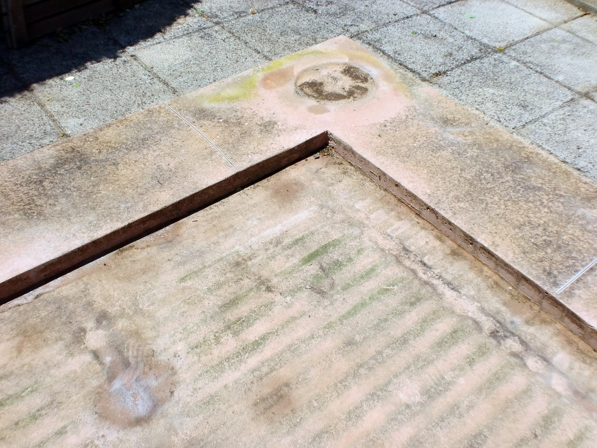 Fachada- limpieza de piedra- techo bovedilla-hidrofugante fiola