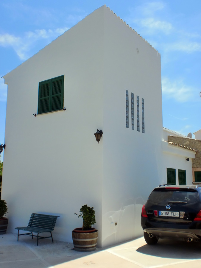 Fachada- limpieza de piedra- techo bovedilla-hidrofugante fiola