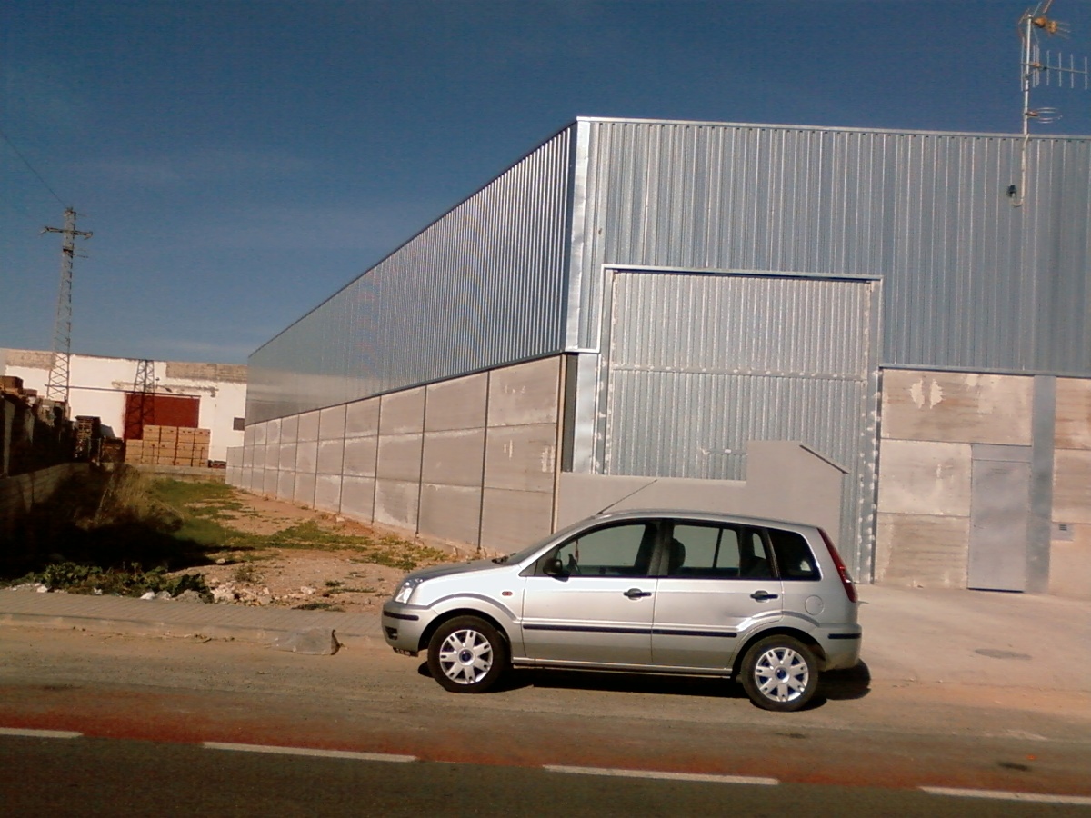 FACHADA LONGITUDINAL SUR