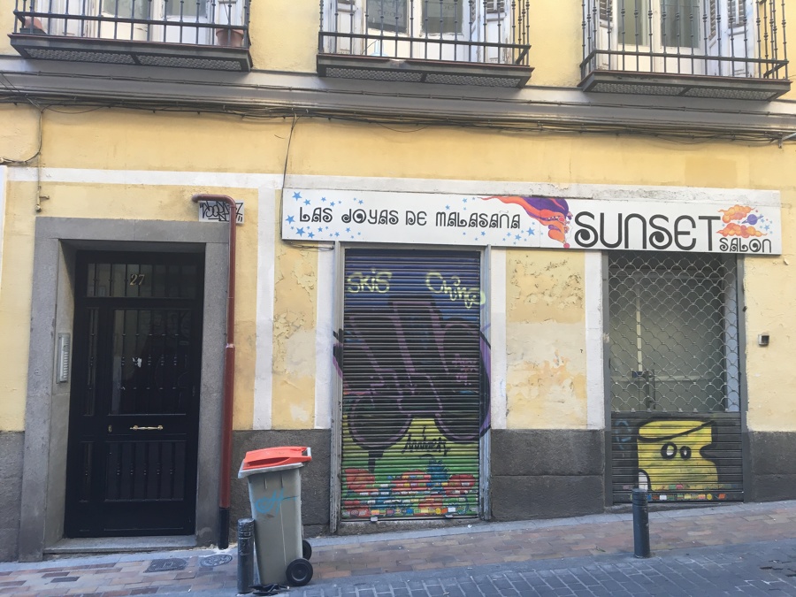 Fachada previa a las obras