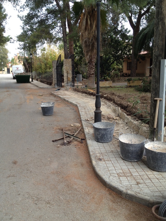 Fachada principal antes de trabajos