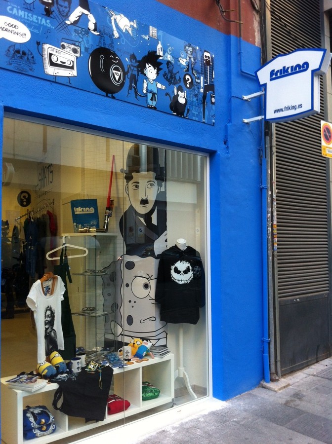 Fachada tienda - corporativos y escaparate