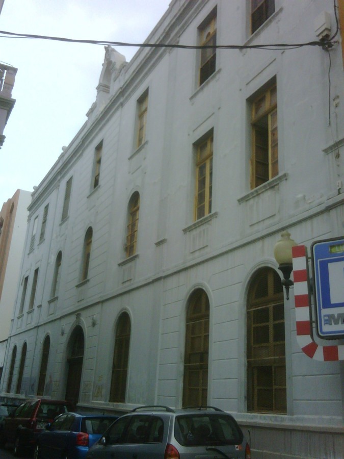 Fachada trasera colegio Claret