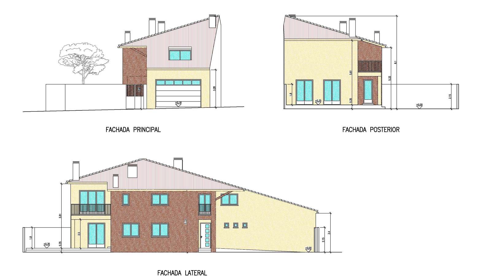 FACHADAS DE PROYECTO