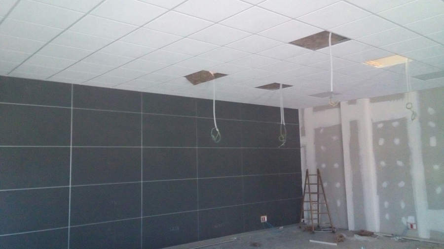 falso techo acustico