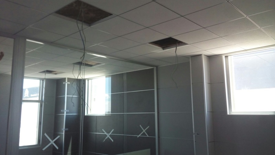 falso techo acustico oficinas