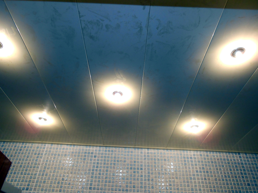 Falso techo baño
