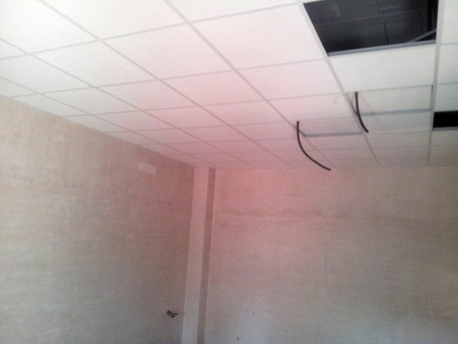 Falso techo desmontable 1