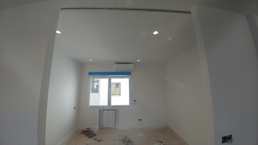 falso techo, pintura