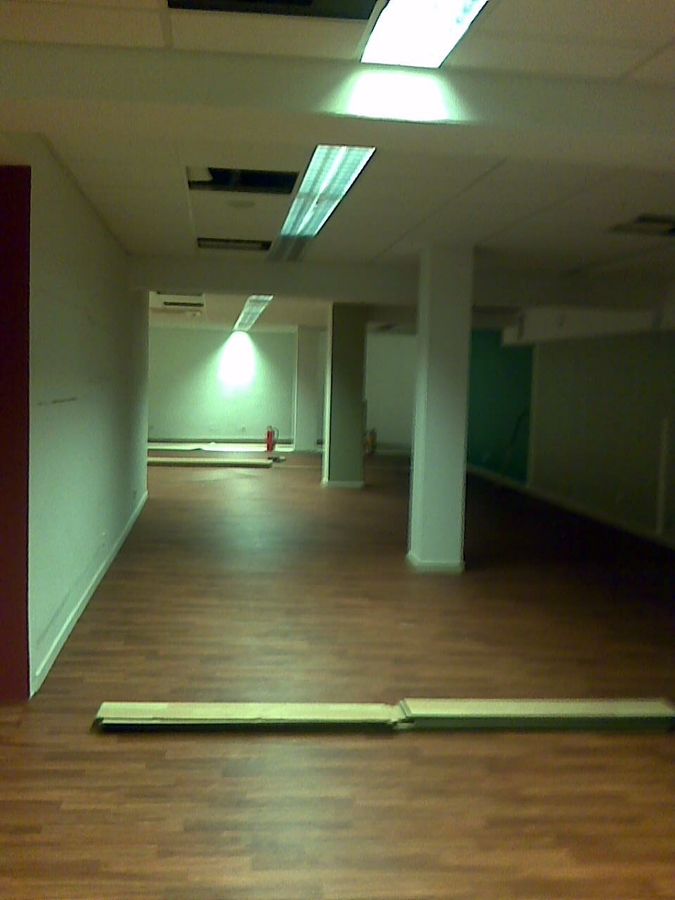 FASE DE MONTAJE  PAVIMENTO PVC PLANTA 2ª