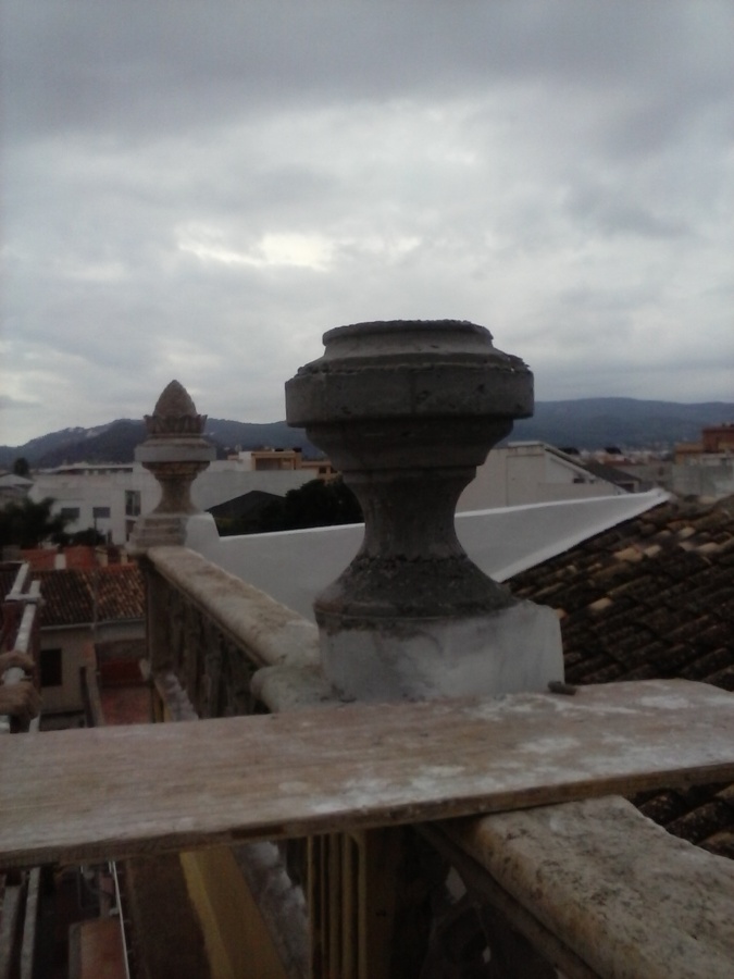 Figura decorativa de hormigón