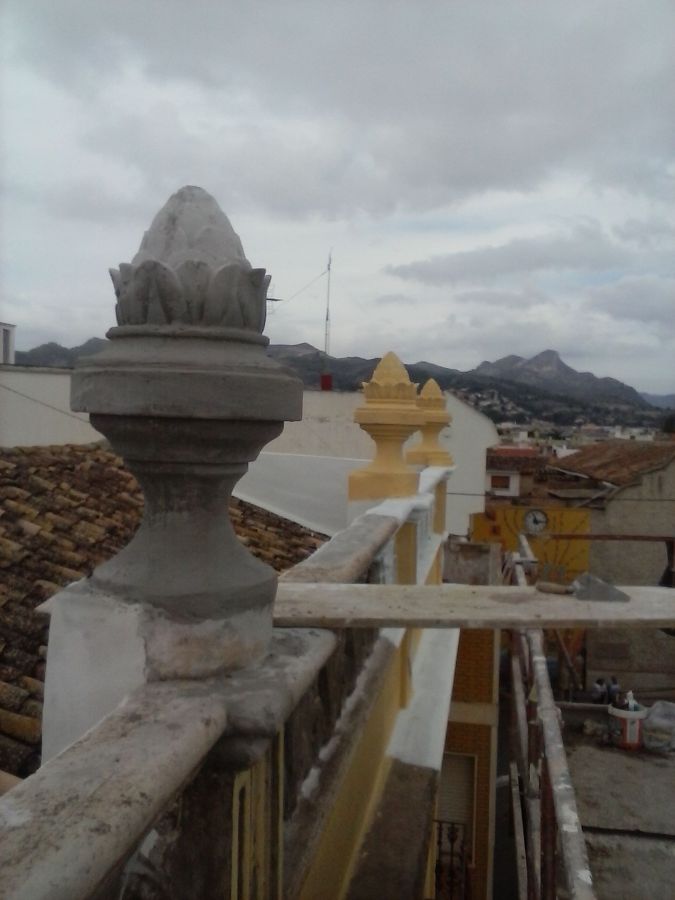 Figura decorativa de hormigón