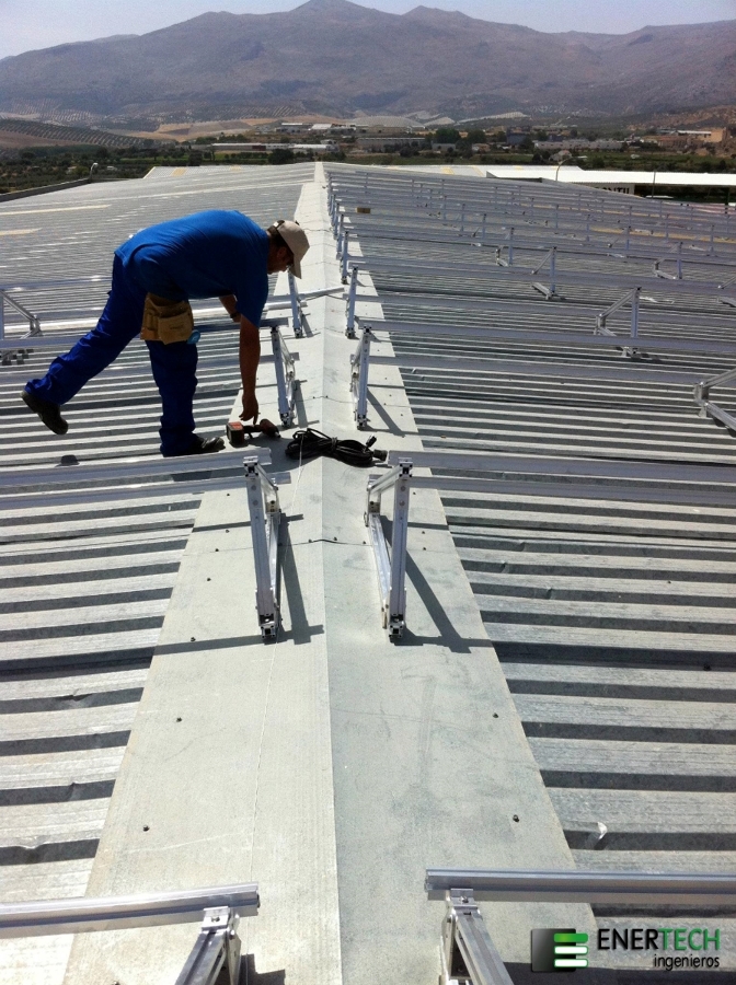 Fijación de las estructuras