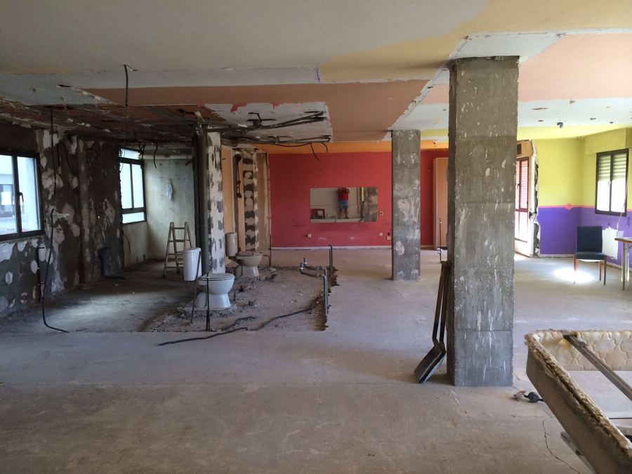 Fin de la demolición