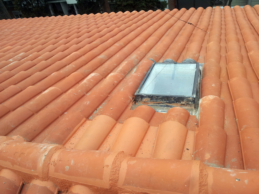 Finalización tejado y claraboya