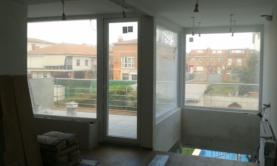 Fixos i porta balconera PVC