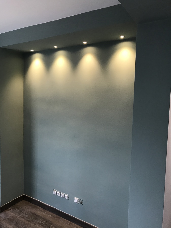 Focos con luz barrida