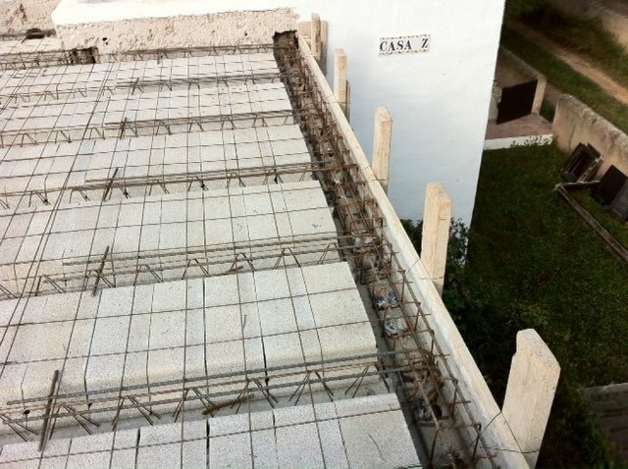 Forjado ampiacion de vivienda