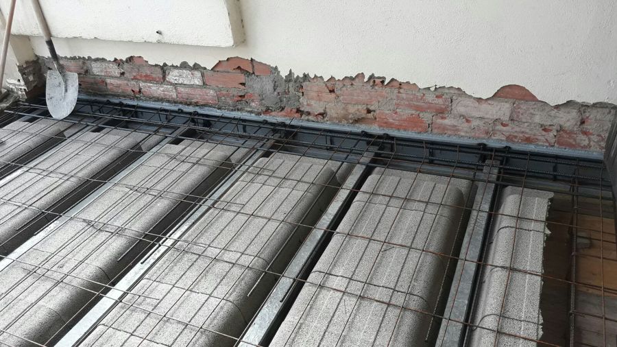 FORJADO EN CONSTRUCCIÓN