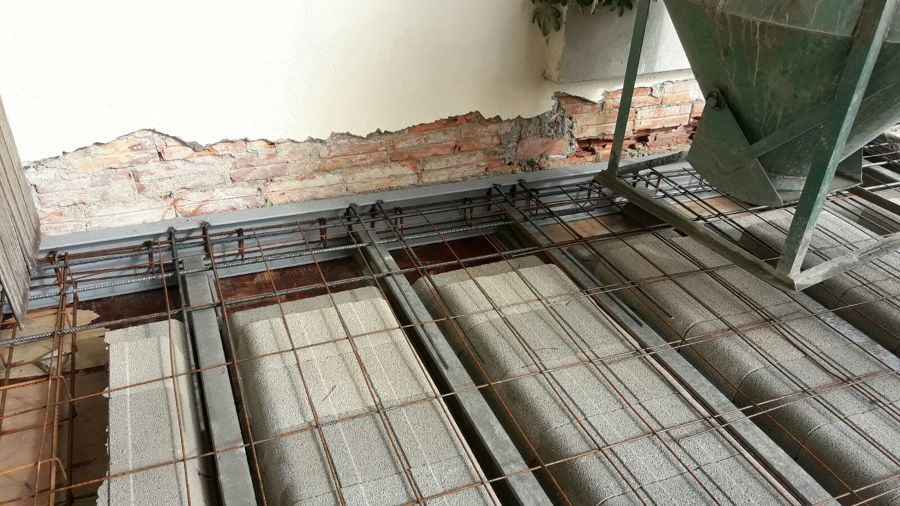 FORJADO EN CONSTRUCCIÓN