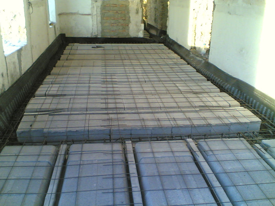 Forjado sanitario en vivienda