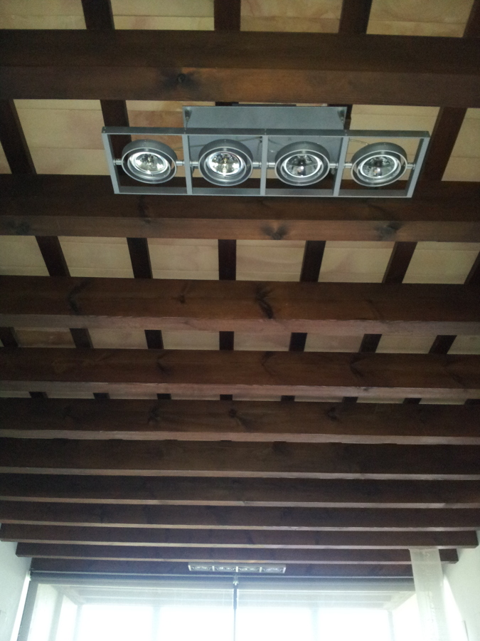 Formación de Techo con materiales naturales