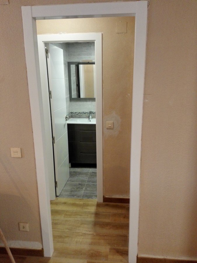 forrado de marco sin puerta