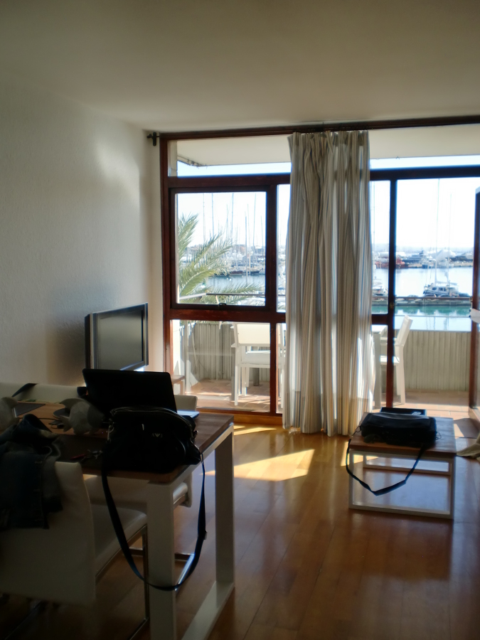 foto del estado actual de la zona de estar comedor