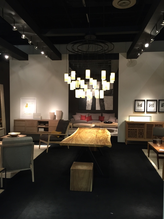 Foto panorámica del stand.