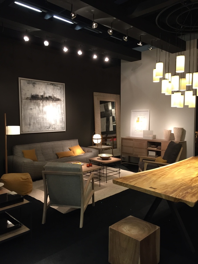 Foto panorámica del stand.