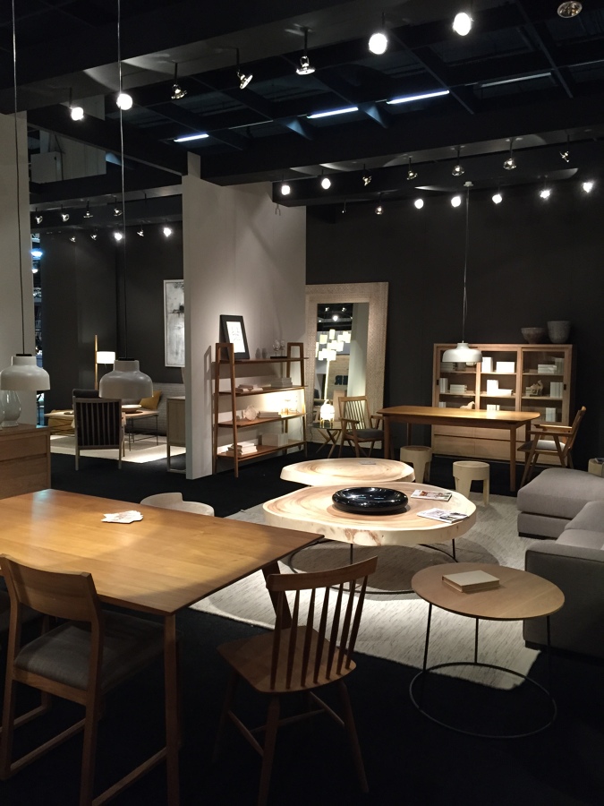 Foto panorámica del stand.