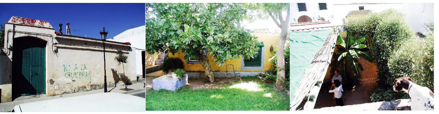 Fotografías de la planta baja del estado inicial de la vivienda