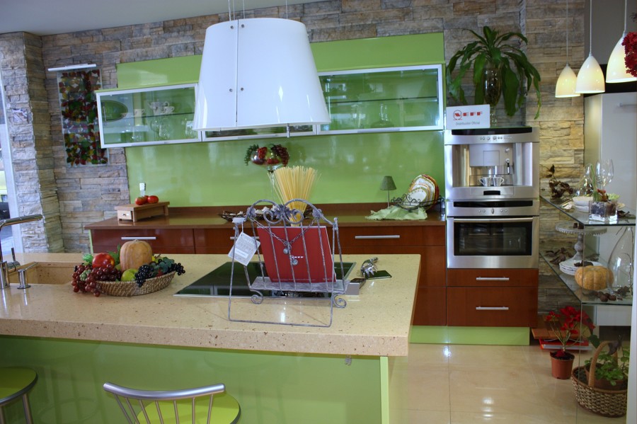 Frente con chapado laminado