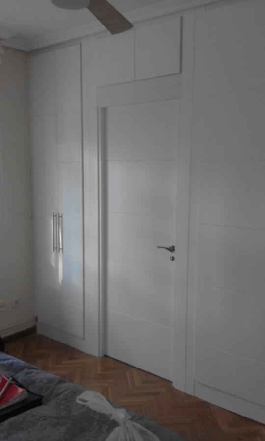 frente de armarios y puertas de paso