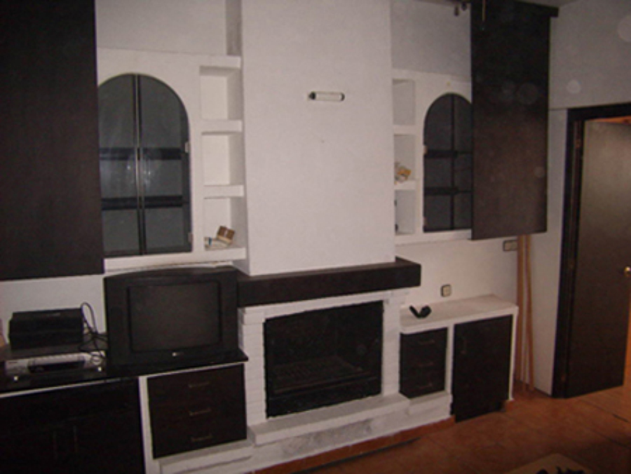 Frente de salón antes