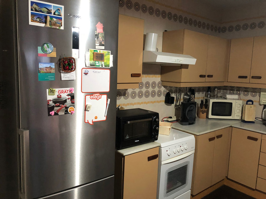 Frigorico y campana antiguos